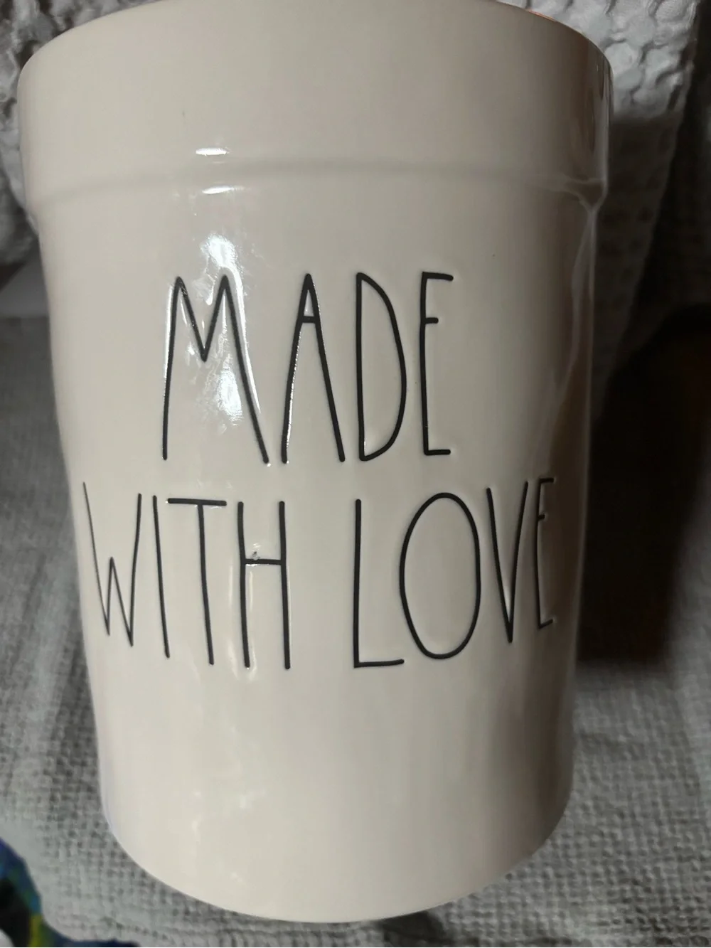 Rae Dunn Made With Love Utensil Crock Artisan Collection
